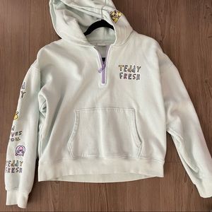 Need a Hug Half Zip Hoodie